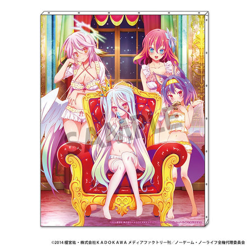 『ノーゲーム・ノーライフ』描き下ろしF6キャンバスアート ナイトウェア ver.